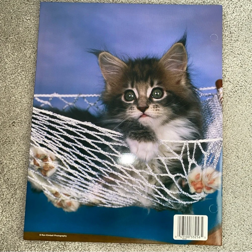 Ron‎ Kimball Photography Mead Portfolio Folder 2003 Vintage Purrs & Grrrs Cat